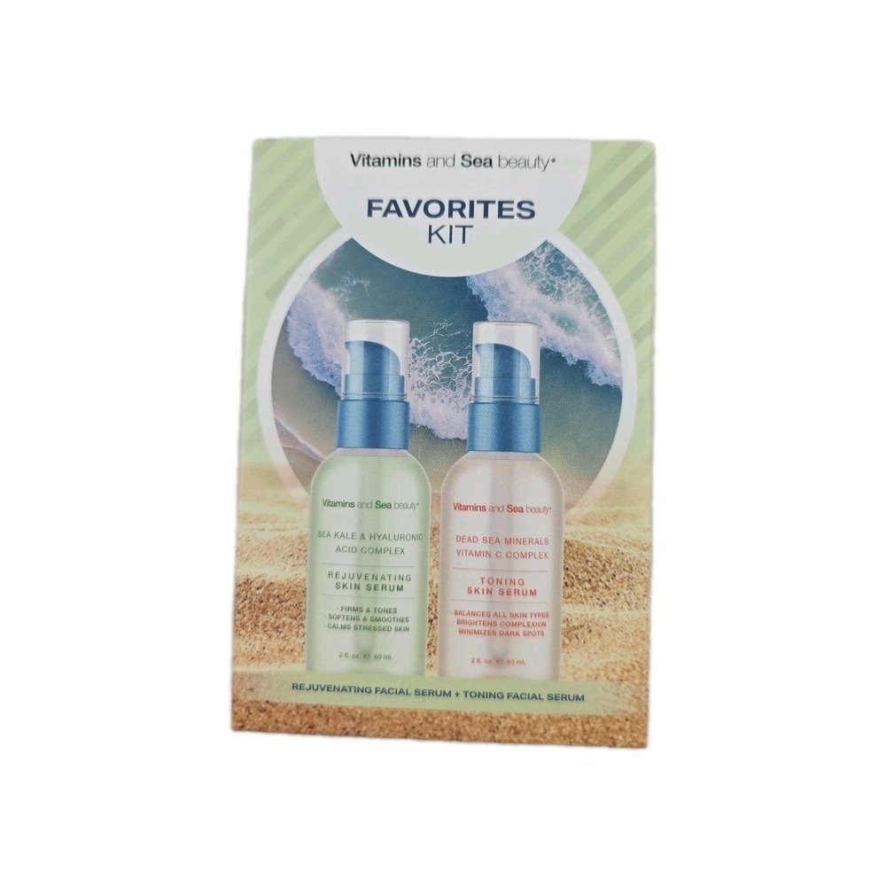 VITAMINS & SEA BEAUTY SERUMS SEA KALE HYALURONIC ACID + DEAD SEA MINERALS‎ VIT C